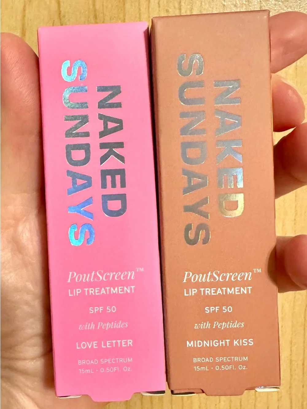 Naked Sundays Set of 2 Lip Treatments